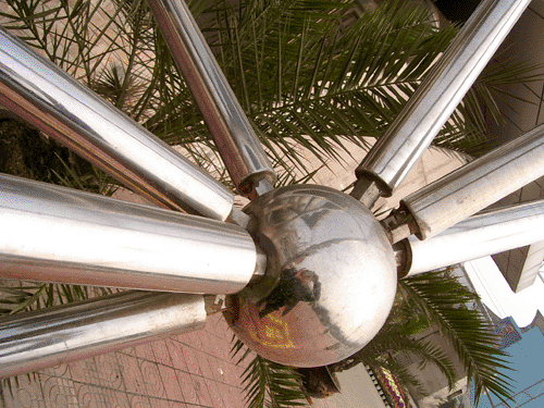 渝中不锈钢螺栓球网架