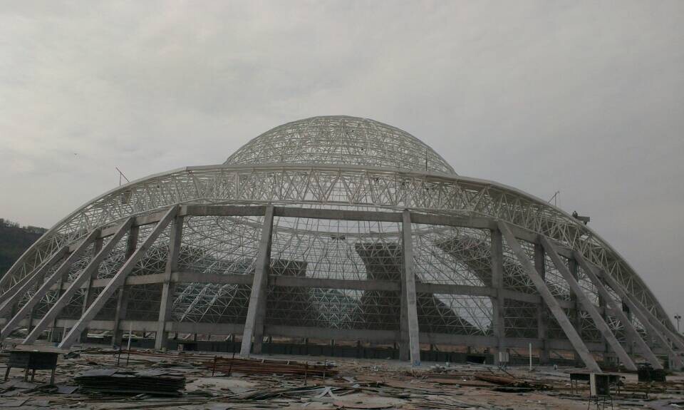 渝中体育场馆网架工程