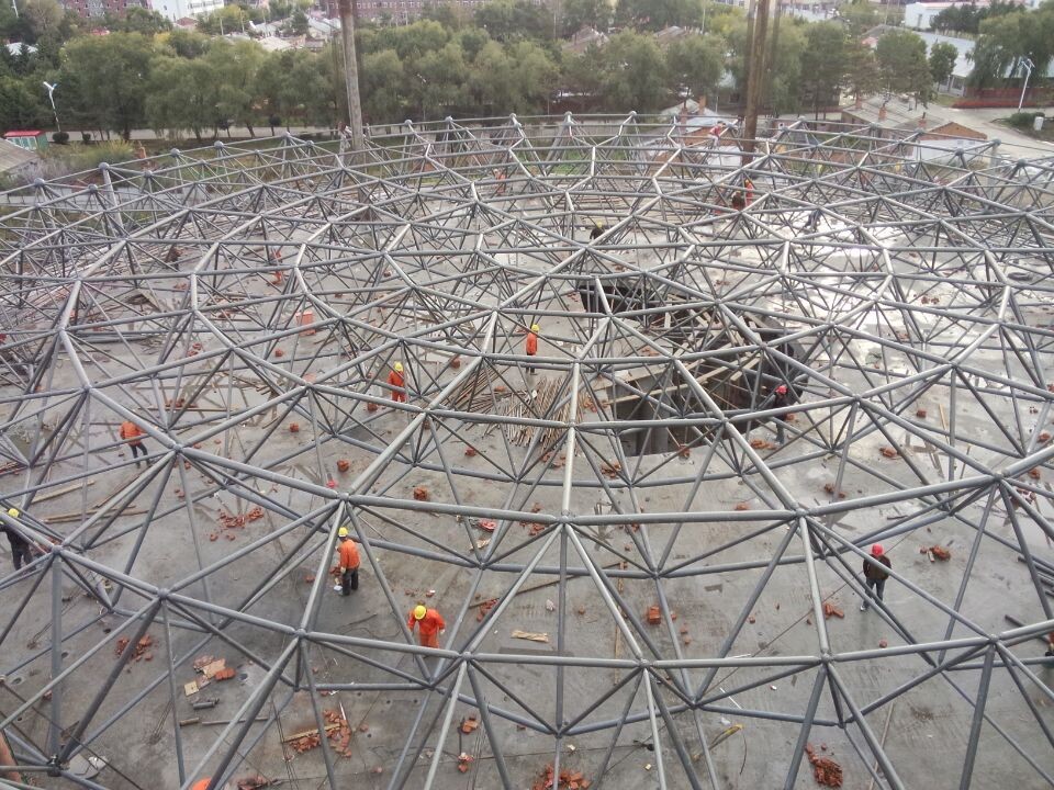 渝中全民健身中心网架