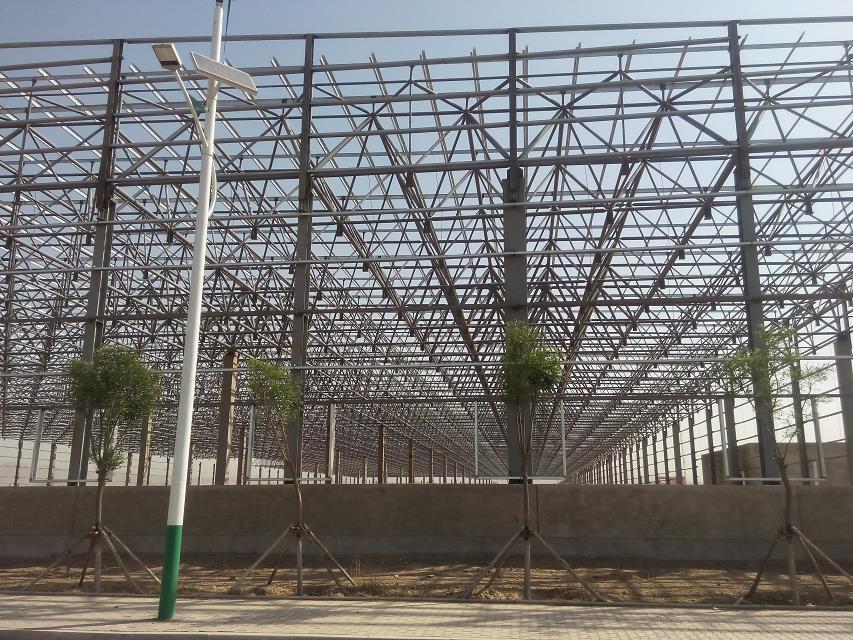 渝中汽车工业厂房网架